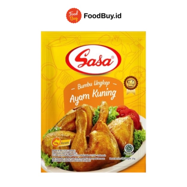 Sasa Bumbu Ungkep Ayam Kuning 25 gr