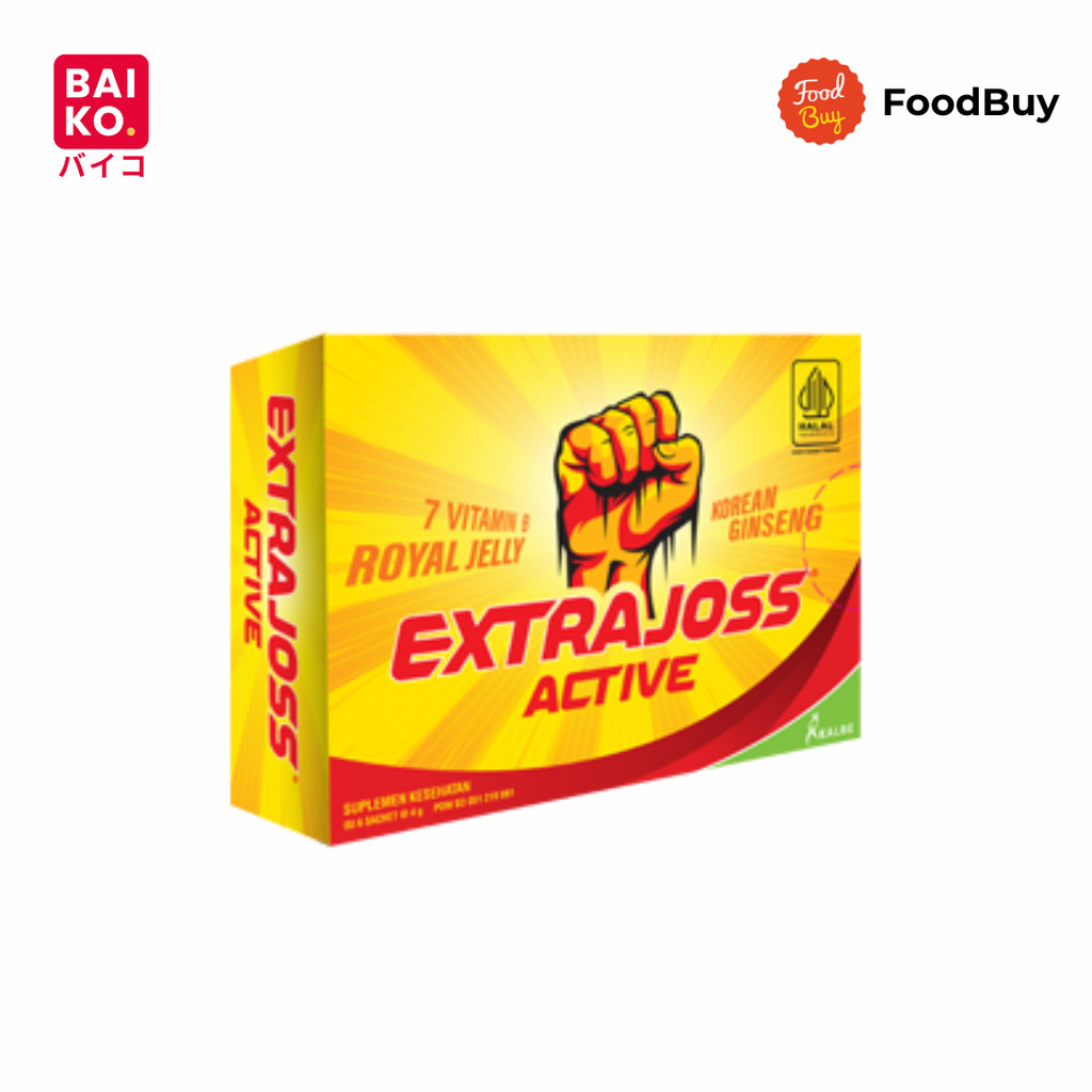 Extrajoss Active 1 box Isi 12pcs 68gr