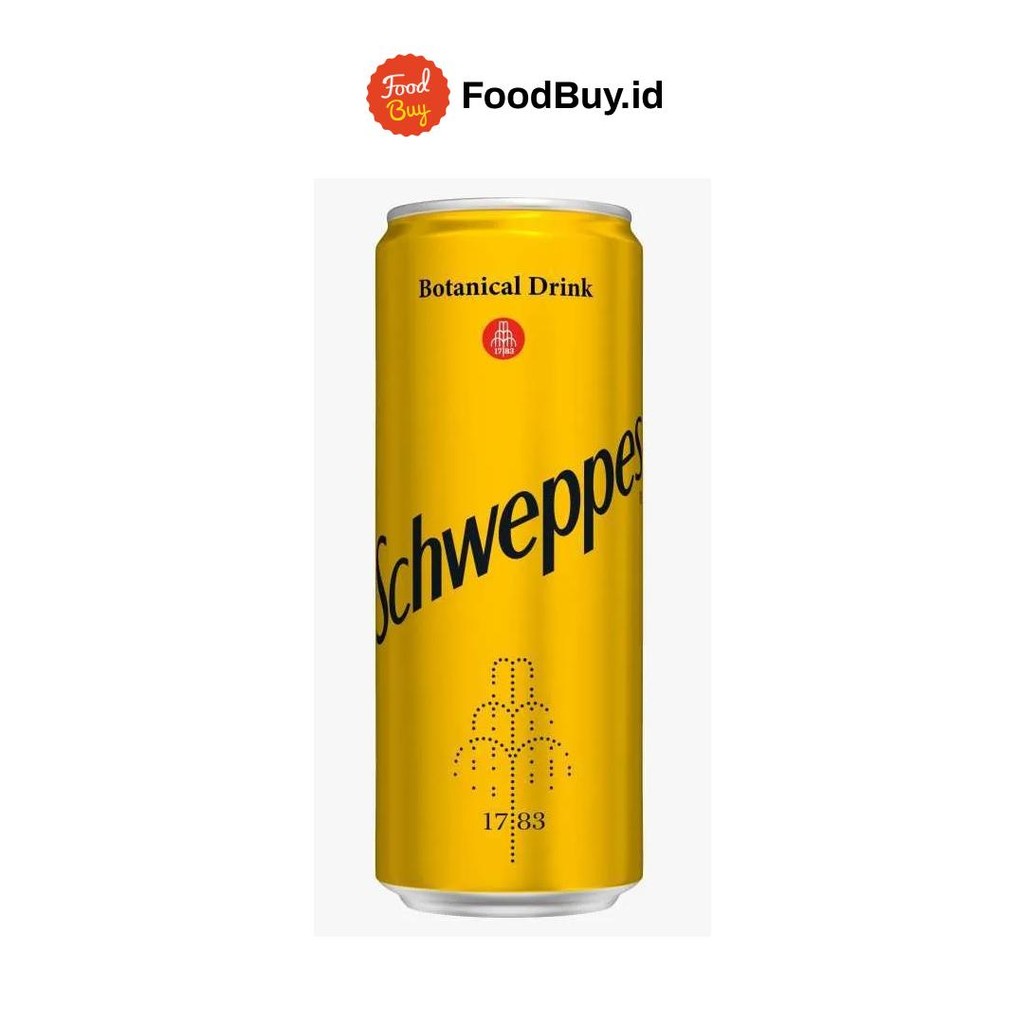 Schweppes Tonic Water Botanical Can 250 ml