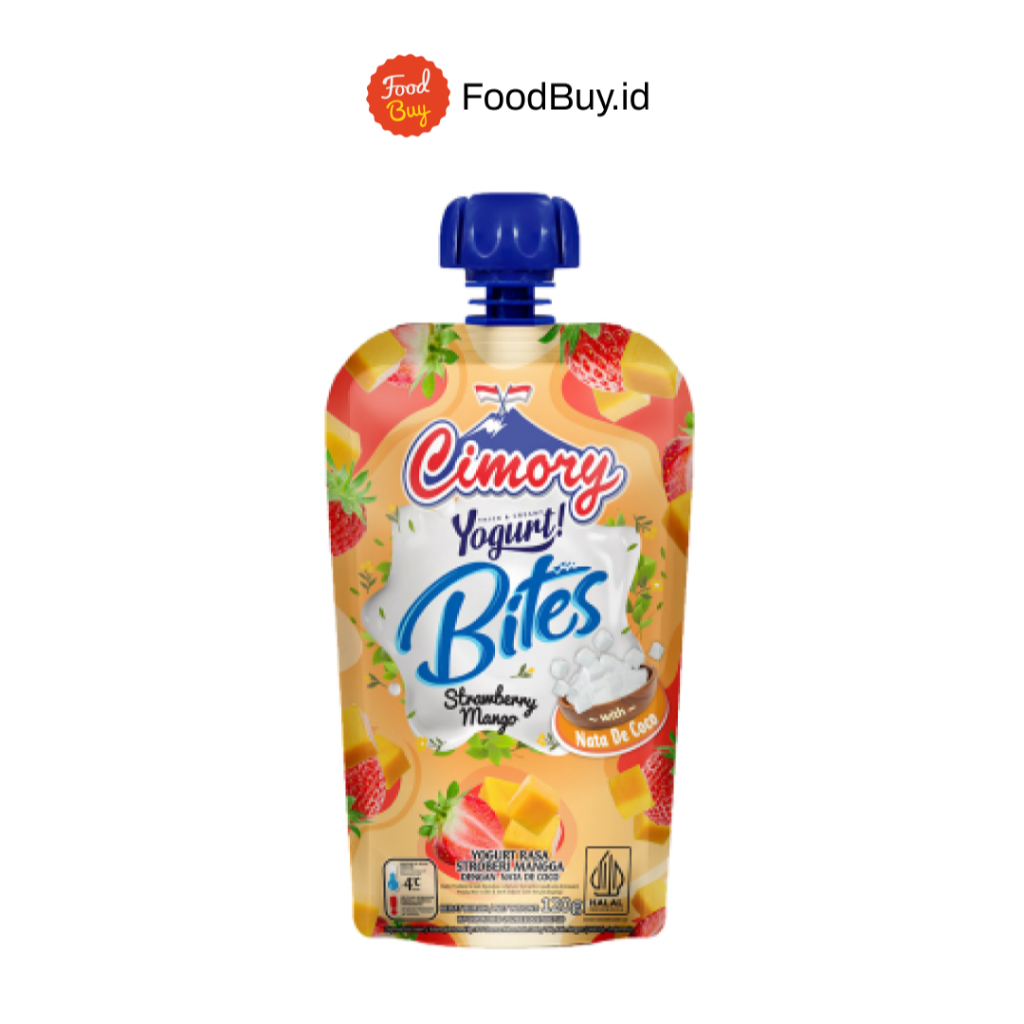 Cimory Yogurt Bites Strawberry Mango 120gr