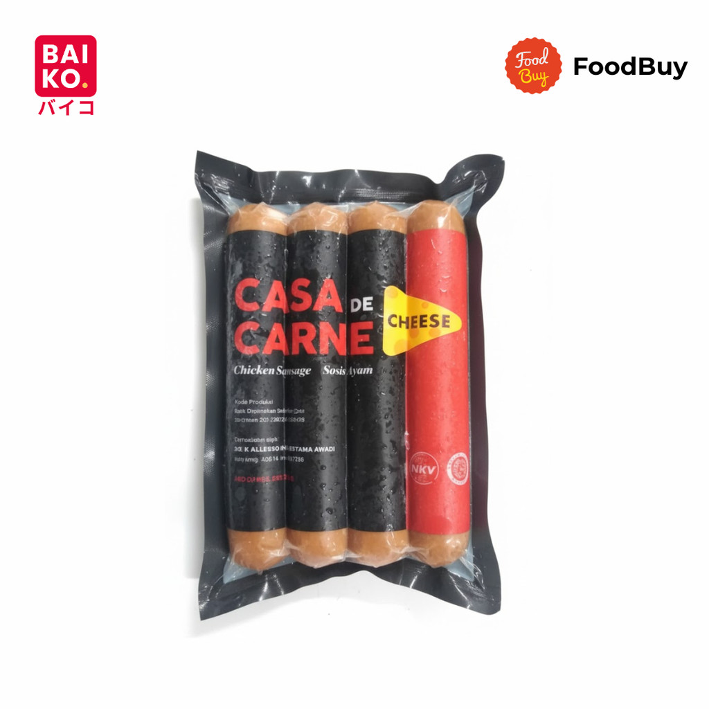 Sosis Ayam Keju Casa De Carne Cheese 250g