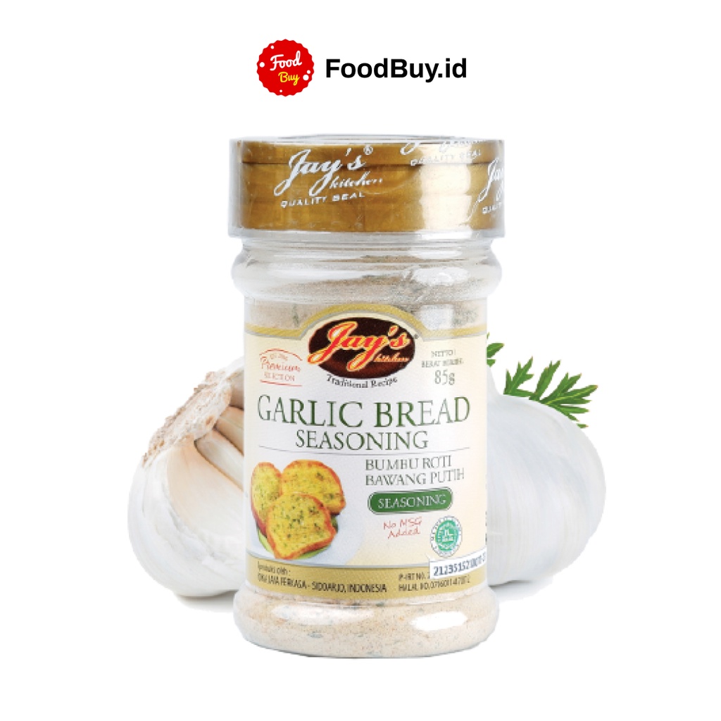 Jay's Garlic Bread Seasoning / Bumbu Roti Bawang Putih 85 gr