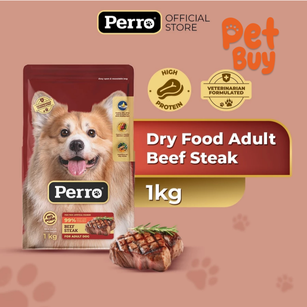 Adult Perro Beef Steak 1 kg