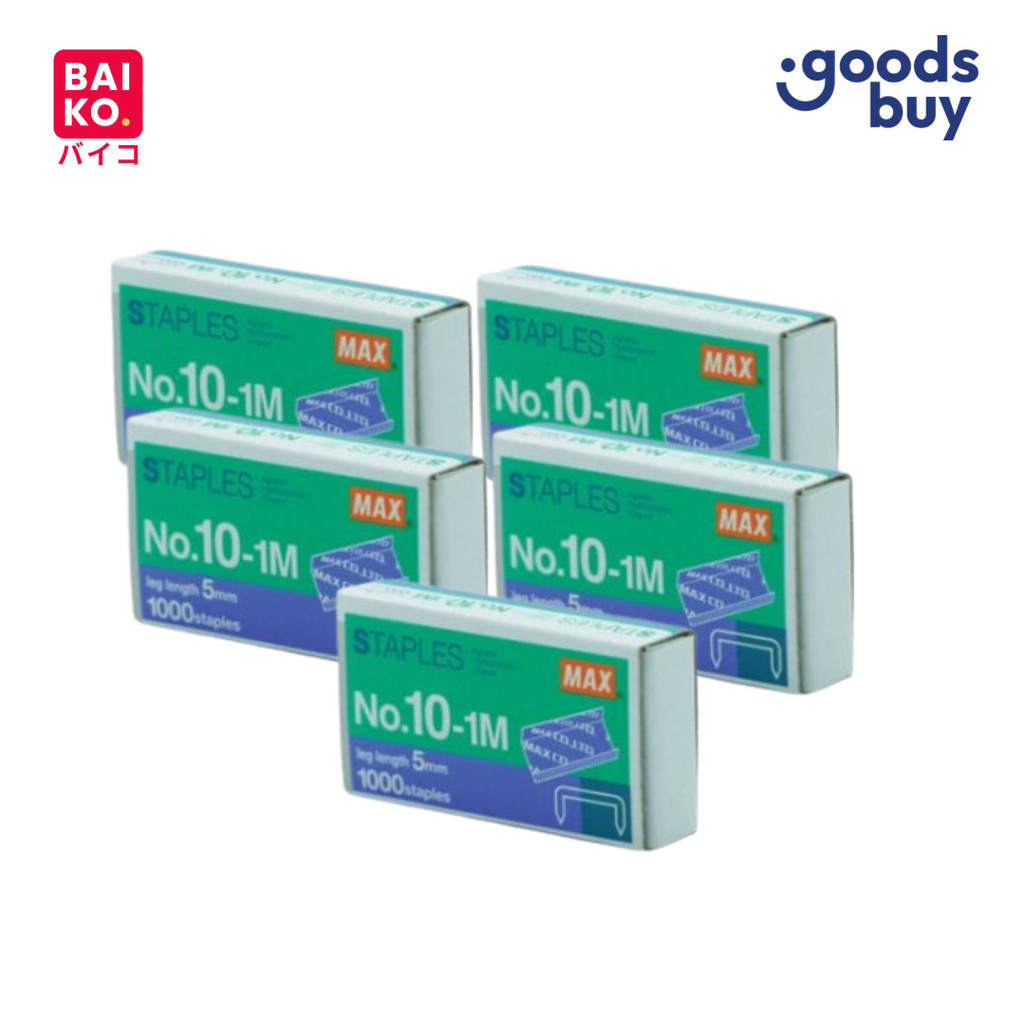 Paket 5 Pcs - Max Isi Staples No.10