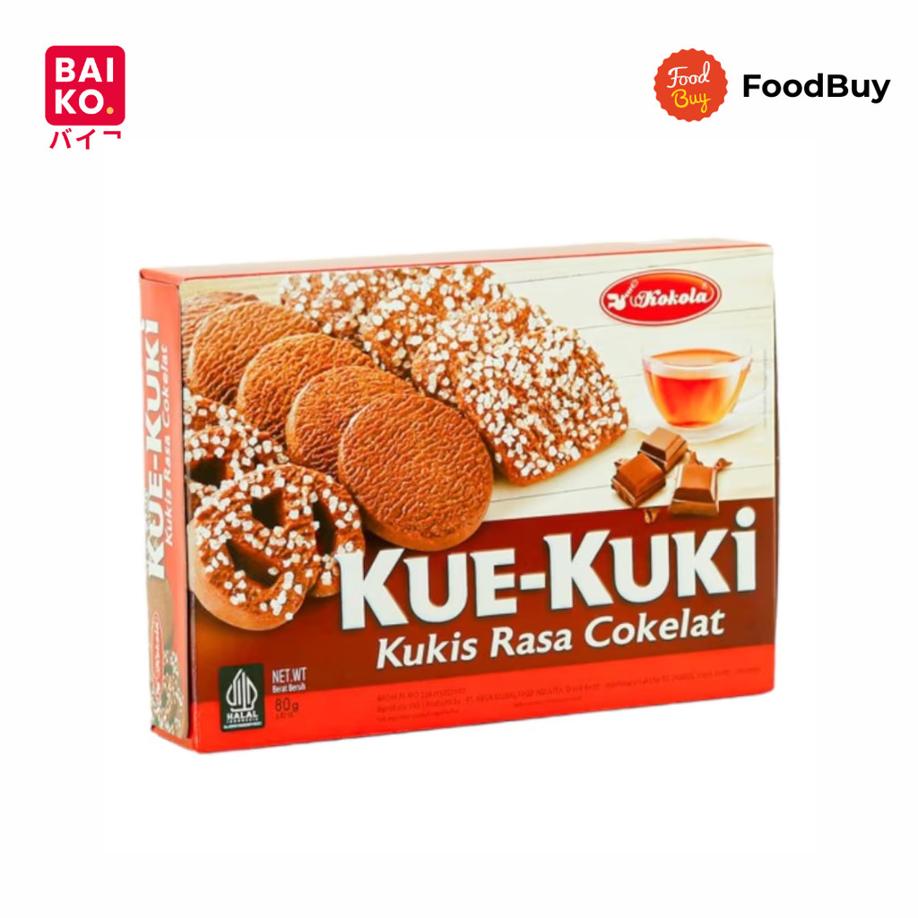 Kokola Kue Kuki Rasa Cokelat 80gr