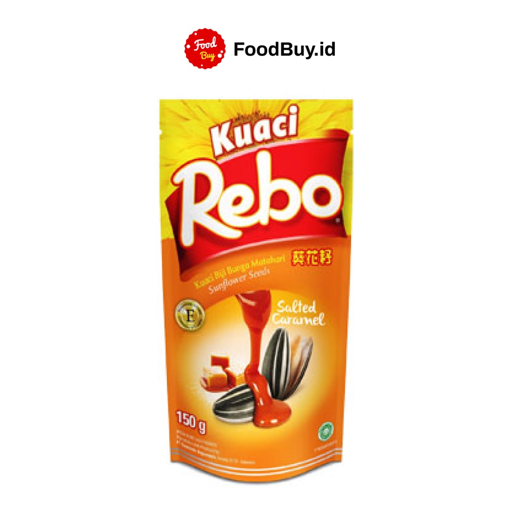 Rebo Kuaci Biji Bunga Matahari Salted Caramel 150 gr