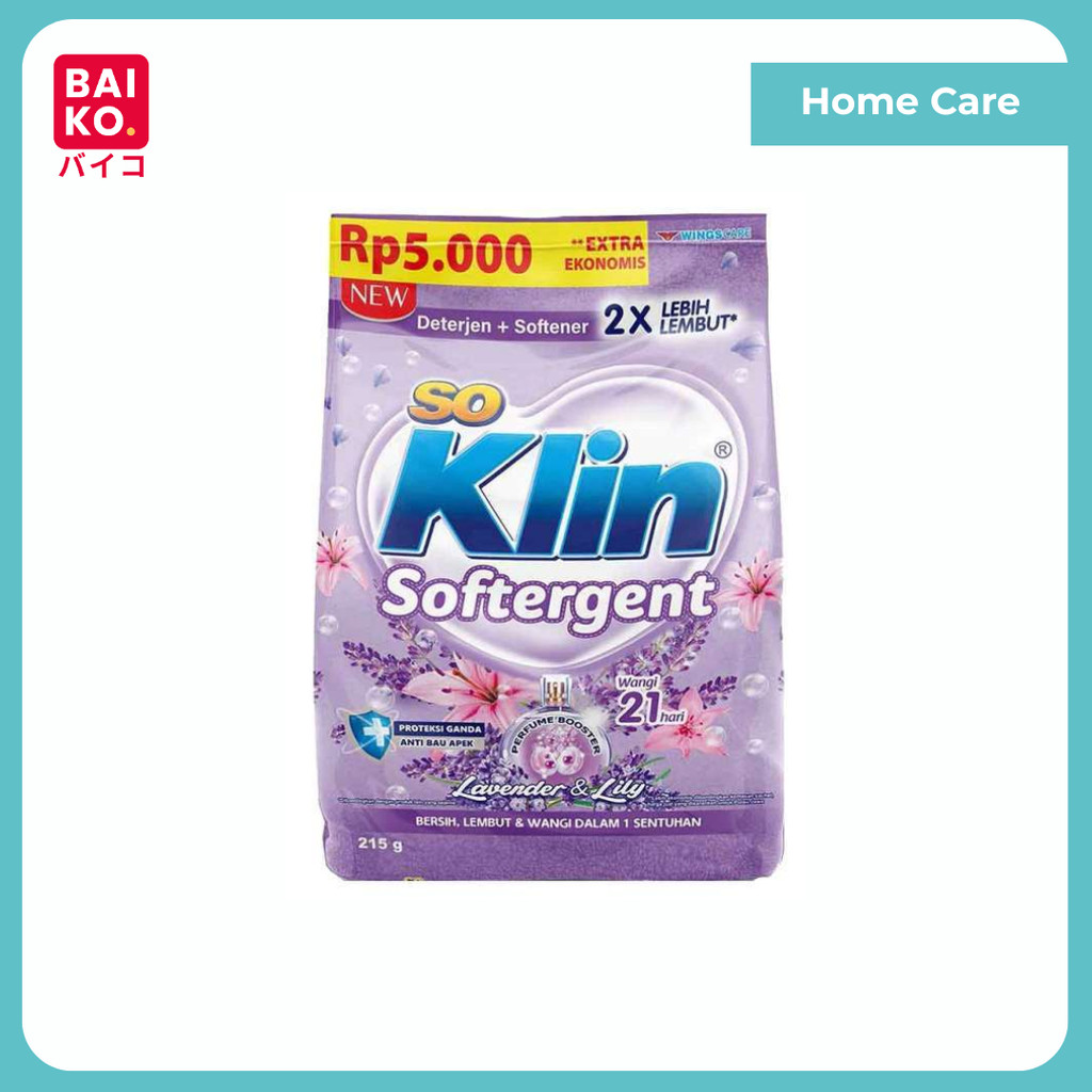 Soklin Softener Powder Lavender Lily 215gr