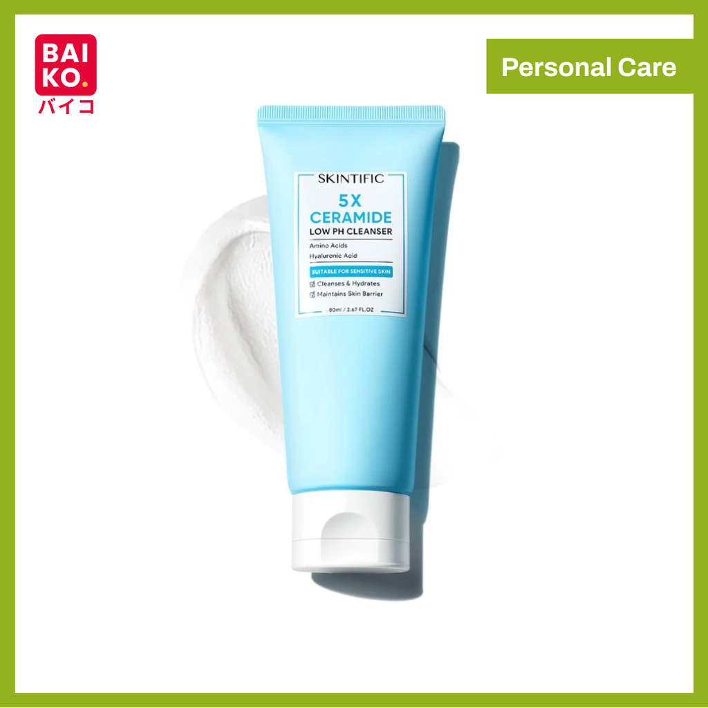 Skintific 5X Ceramide Low PH Cleanser 80ml