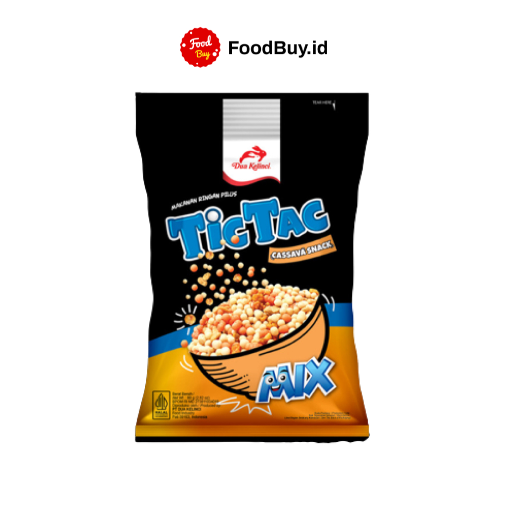 Dua Kelinci Tic Tac Rasa Mix 80 gr