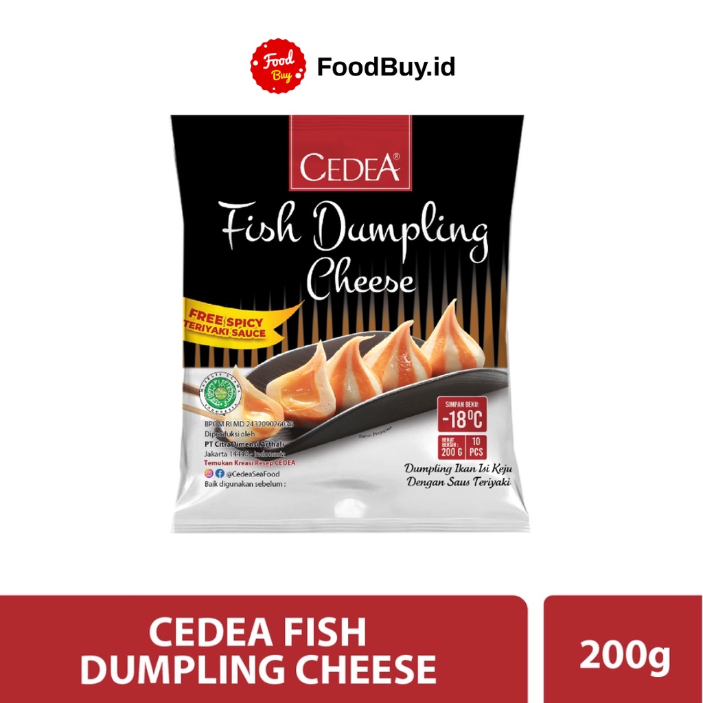 Cedea Fish Dumpling Cheese 200 gr