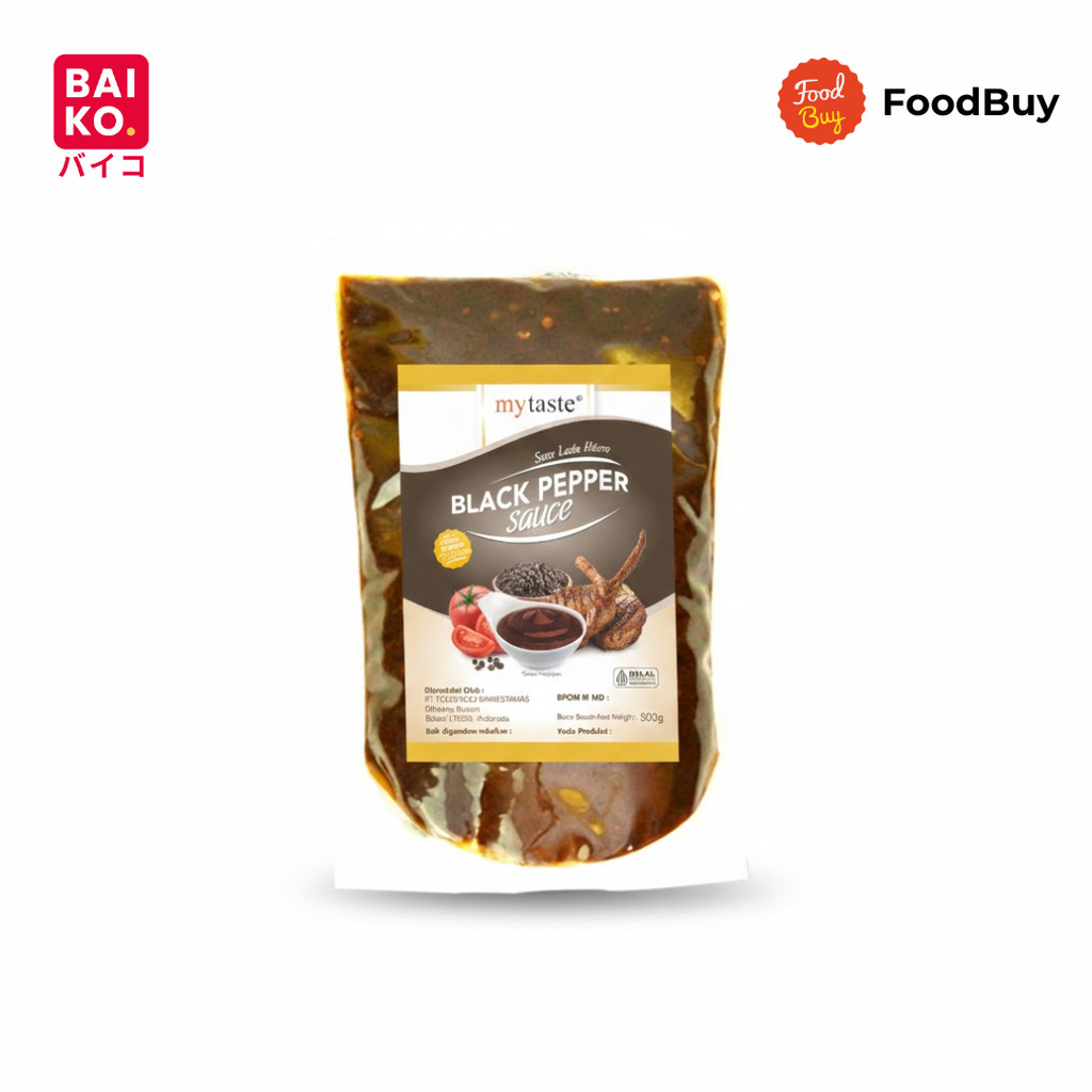 My Taste Saus Lada Hitam (Blackpepper) 1kg