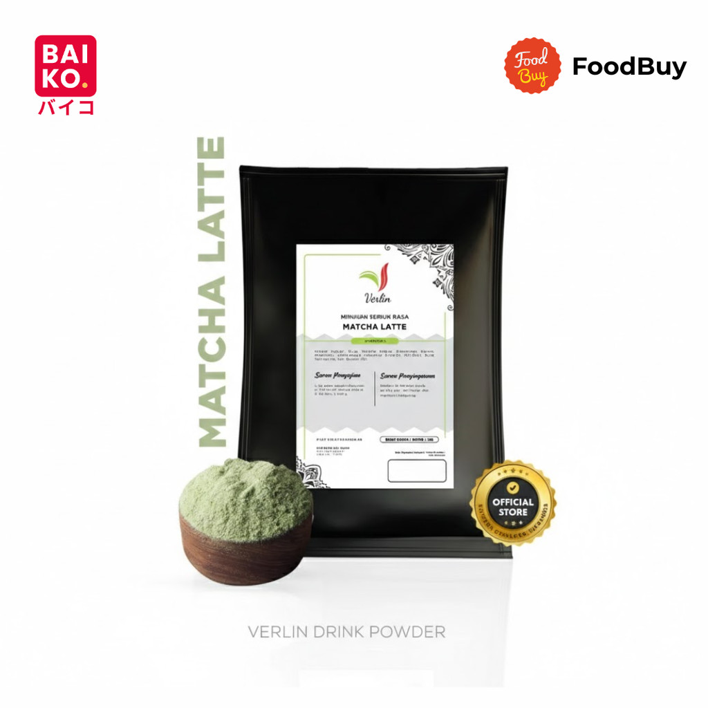 Verlin Powder Drink Matcha Latte 1 Kg