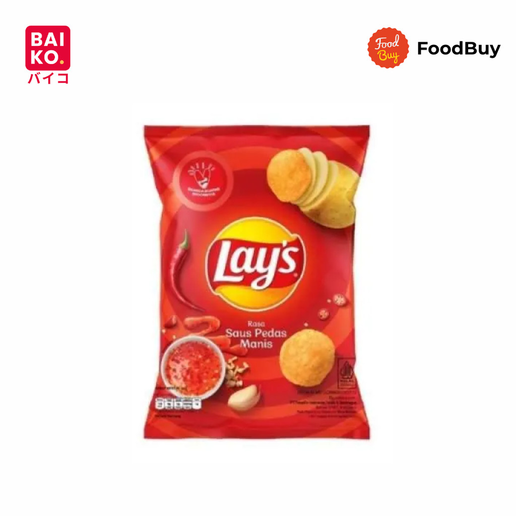 Lays Keripik Kentang Rasa Pedas Manis 31gr