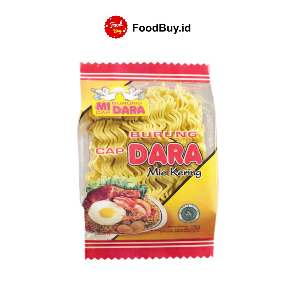 Mie Burung Dara Mie Kering 136 gr