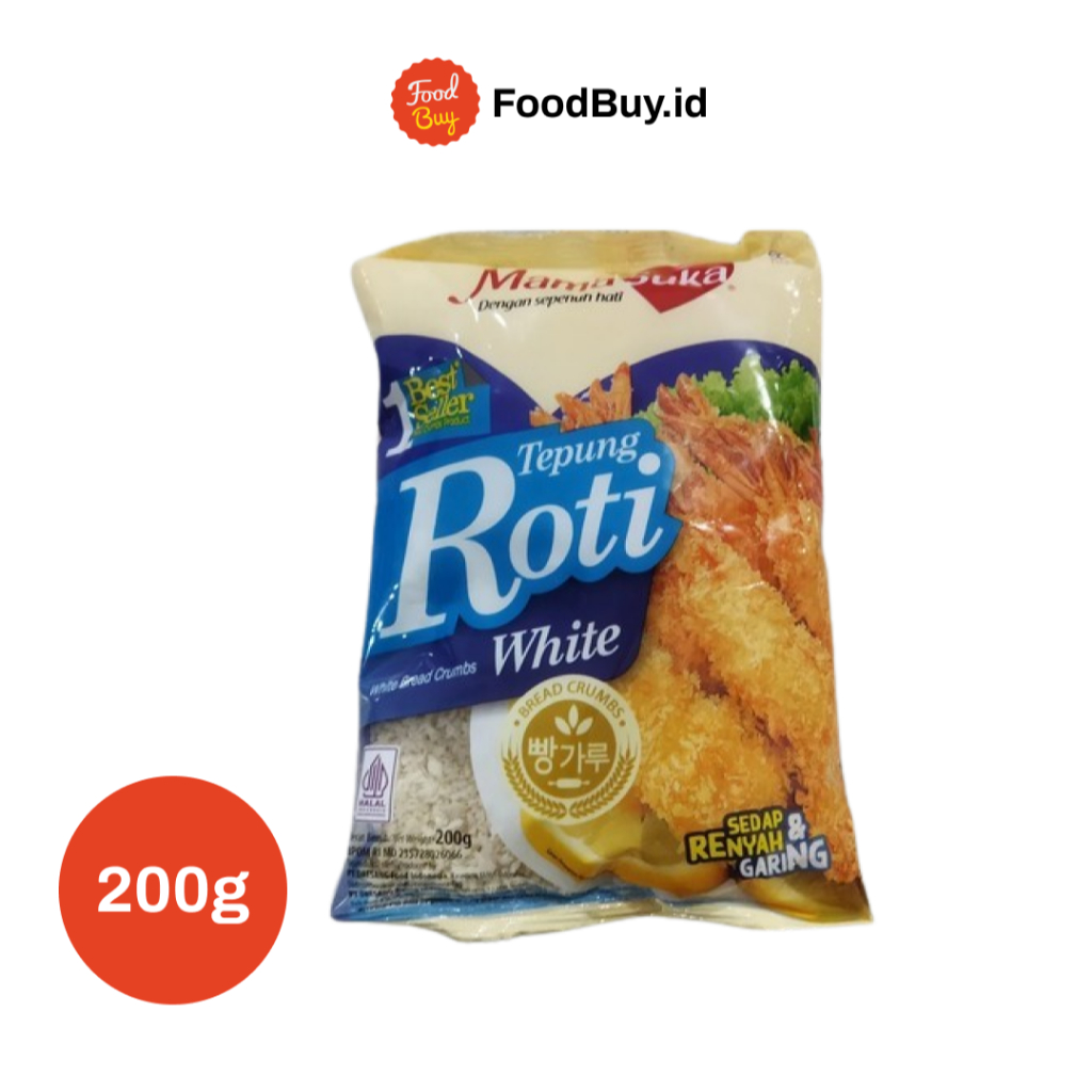 Mama Suka Tepung Roti White 200 gr
