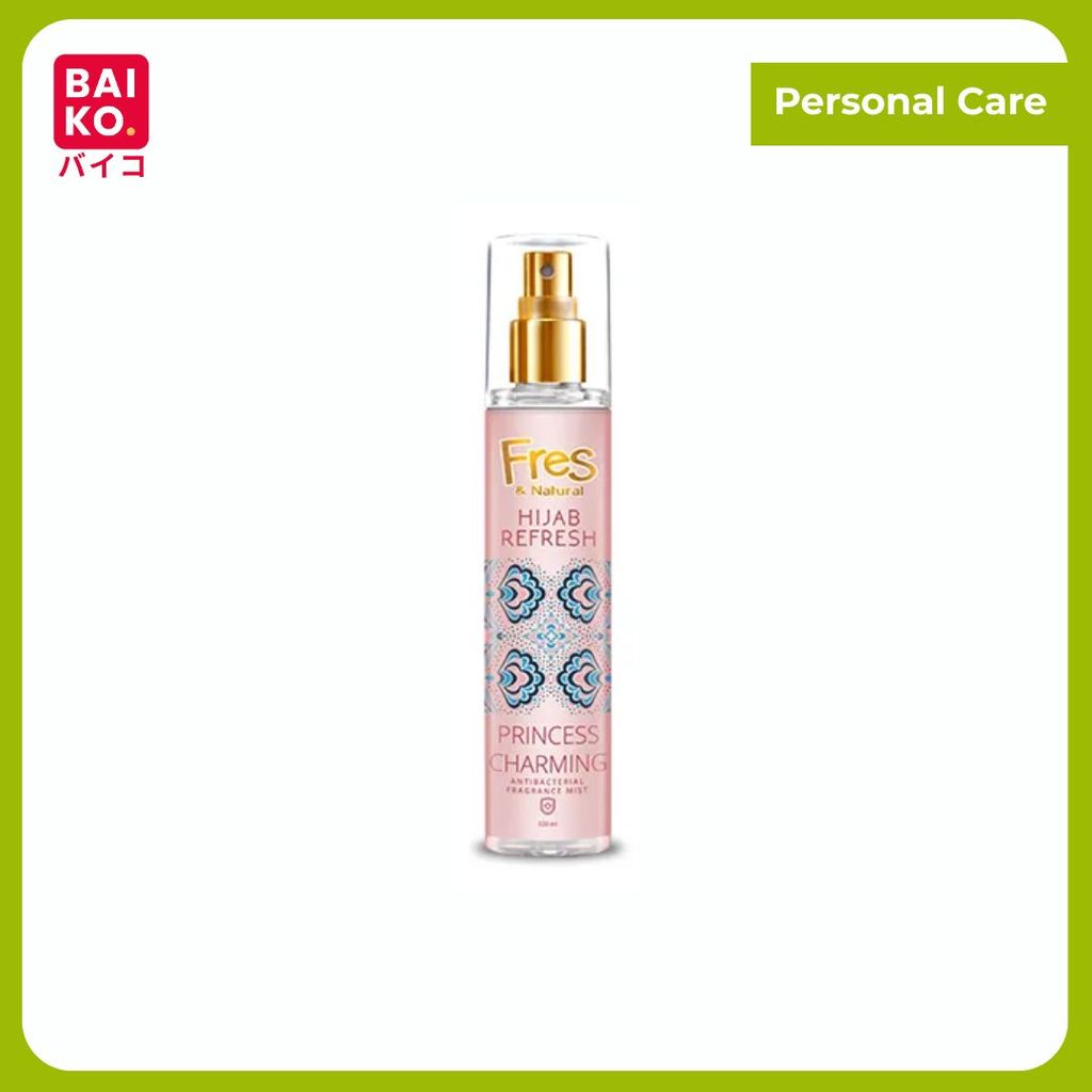 Fres & Natural Spray Cologne Hijab Refres Princess Charming Botol 100 ml