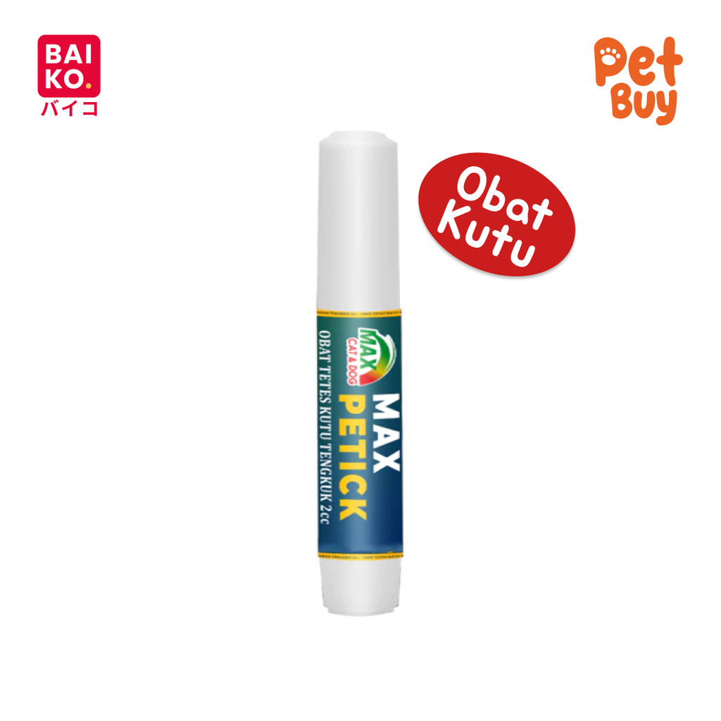 Obat Kutu Anjing Kucing MAX CATDOG PETICK 2 ml