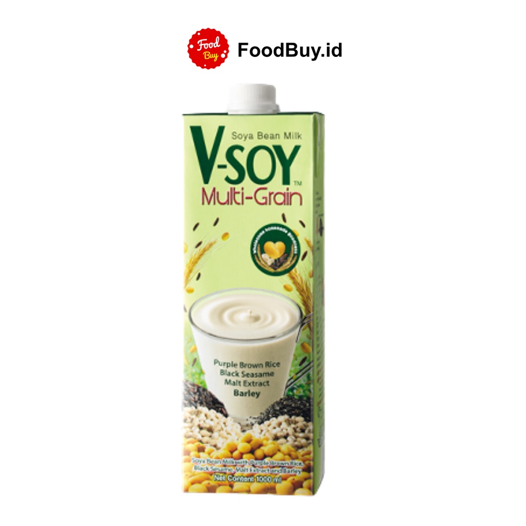 V-Soy Soya Bean Milk Multi Grain 1 L